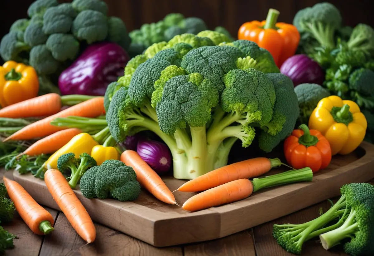 Låt oss snacka om broccoli och kcal! illustration