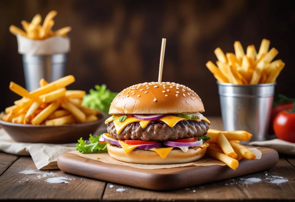Kolla in Burger Kings kalorier – vad du bör veta! illustration