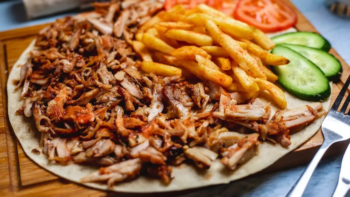 Kebabtallrik kalorier