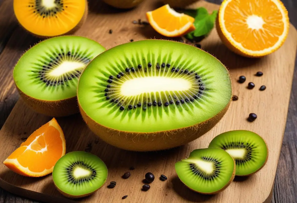 Kiwi kcal illustration