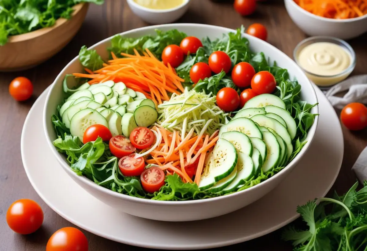 Sallad kalorier – så gör du den lätt och god illustration